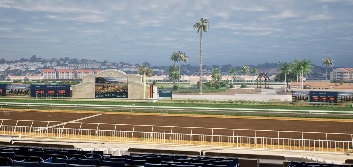 Del Mar Thoroughbred Club - Section Clubhouse Seat Lvl 3 Sec 7 Seat View
