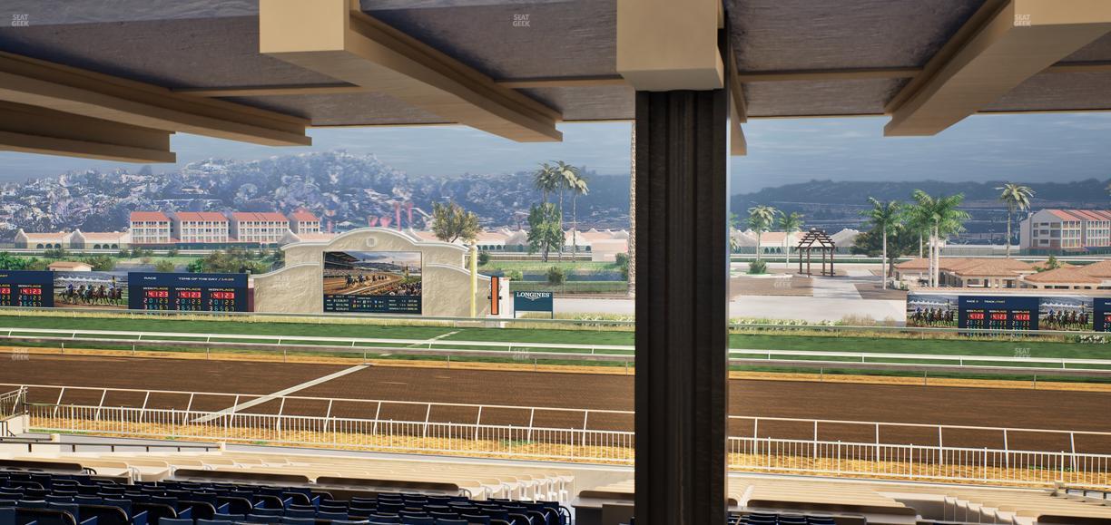 Del Mar Thoroughbred Club - Section Clubhouse Seat Lvl 3 Sec 7 Seat View