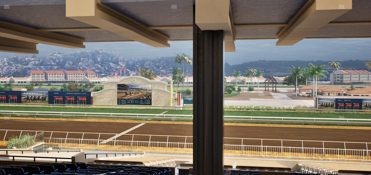 Del Mar Thoroughbred Club - Section Clubhouse Seat Lvl 3 Sec 8 Seat View