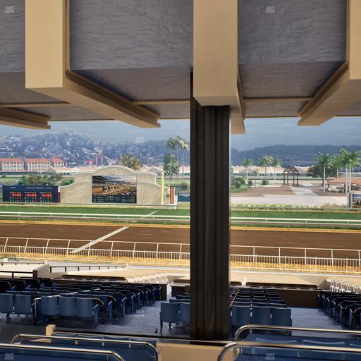 Del Mar Thoroughbred Club - Section Clubhouse Seat Lvl 3 Sec 8 Seat View