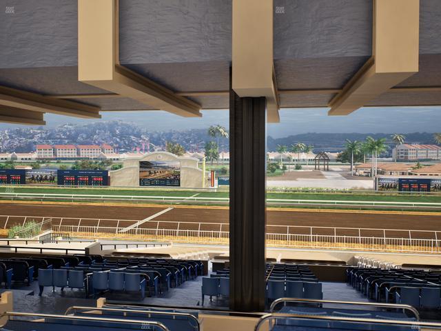 Del Mar Thoroughbred Club - Section Clubhouse Seat Lvl 3 Sec 8 Seat View