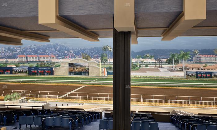 Del Mar Thoroughbred Club - Section Clubhouse Seat Lvl 3 Sec 8 Seat View