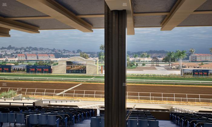 Del Mar Thoroughbred Club - Section Clubhouse Seat Lvl 3 Sec 8 Seat View