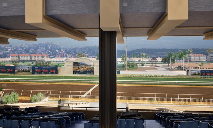 Del Mar Thoroughbred Club - Section Clubhouse Seat Lvl 3 Sec 9 Seat View
