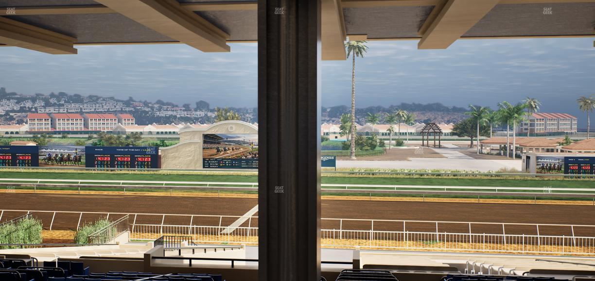 Del Mar Thoroughbred Club - Section Clubhouse Seat Lvl 3 Sec 9 Seat View
