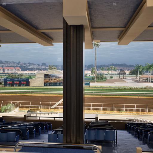 Del Mar Thoroughbred Club - Section Clubhouse Seat Lvl 3 Sec 9 Seat View