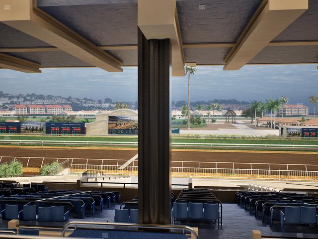 Del Mar Thoroughbred Club - Section Clubhouse Seat Lvl 3 Sec 9 Seat View