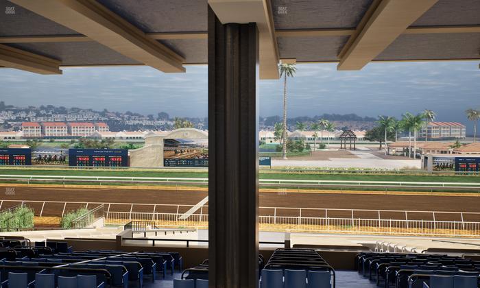 Del Mar Thoroughbred Club - Section Clubhouse Seat Lvl 3 Sec 9 Seat View