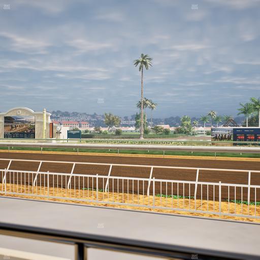 Del Mar Thoroughbred Club - Section Clubhouse Terrace Lvl 2 Tbl 107 Seat View