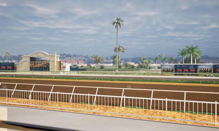 Del Mar Thoroughbred Club - Section Clubhouse Terrace Lvl 2 Tbl 107 Seat View