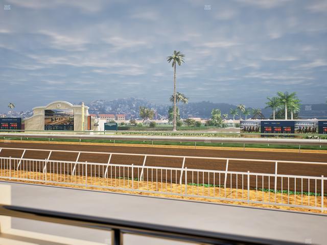 Del Mar Thoroughbred Club - Section Clubhouse Terrace Lvl 2 Tbl 107 Seat View