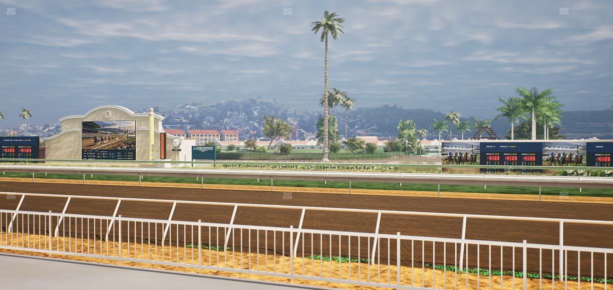 Del Mar Thoroughbred Club - Section Clubhouse Terrace Lvl 2 Tbl 108 Seat View