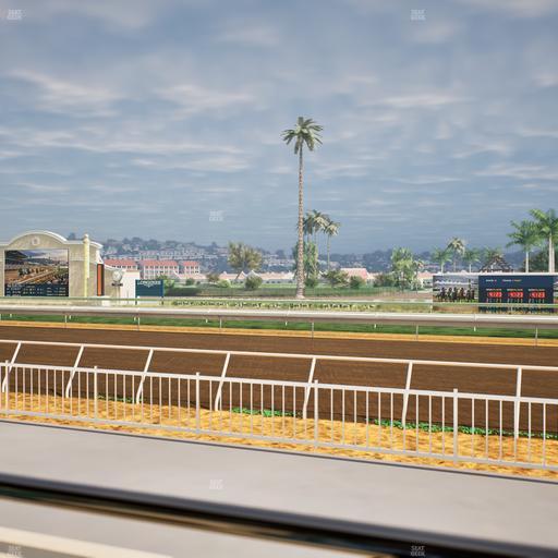 Del Mar Thoroughbred Club - Section Clubhouse Terrace Lvl 2 Tbl 109 Seat View