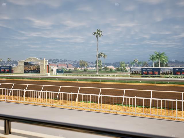Del Mar Thoroughbred Club - Section Clubhouse Terrace Lvl 2 Tbl 109 Seat View