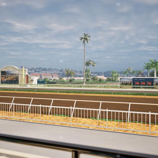 Del Mar Thoroughbred Club - Section Clubhouse Terrace Lvl 2 Tbl 110 Seat View