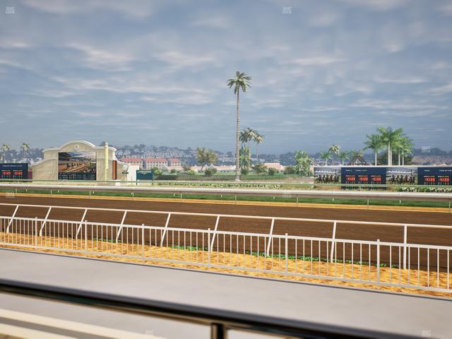 Del Mar Thoroughbred Club - Section Clubhouse Terrace Lvl 2 Tbl 110 Seat View