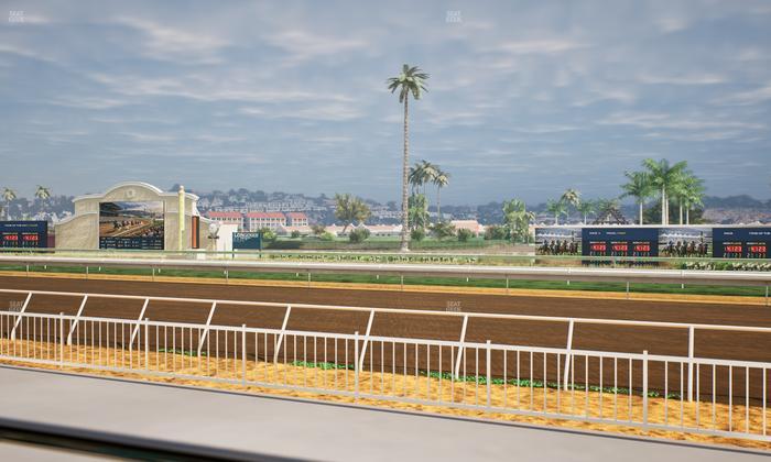 Del Mar Thoroughbred Club - Section Clubhouse Terrace Lvl 2 Tbl 110 Seat View
