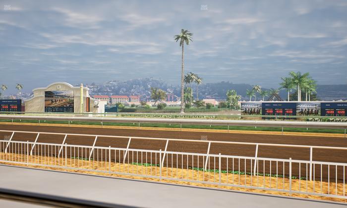 Del Mar Thoroughbred Club - Section Clubhouse Terrace Lvl 2 Tbl 110 Seat View