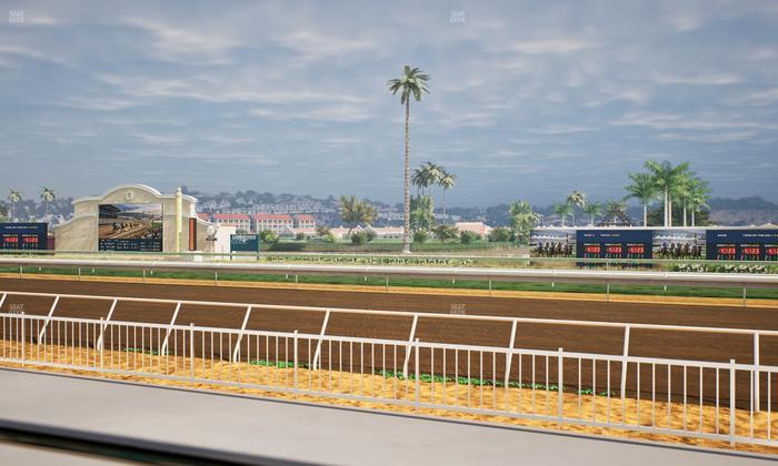 Del Mar Thoroughbred Club - Section Clubhouse Terrace Lvl 2 Tbl 111 Seat View
