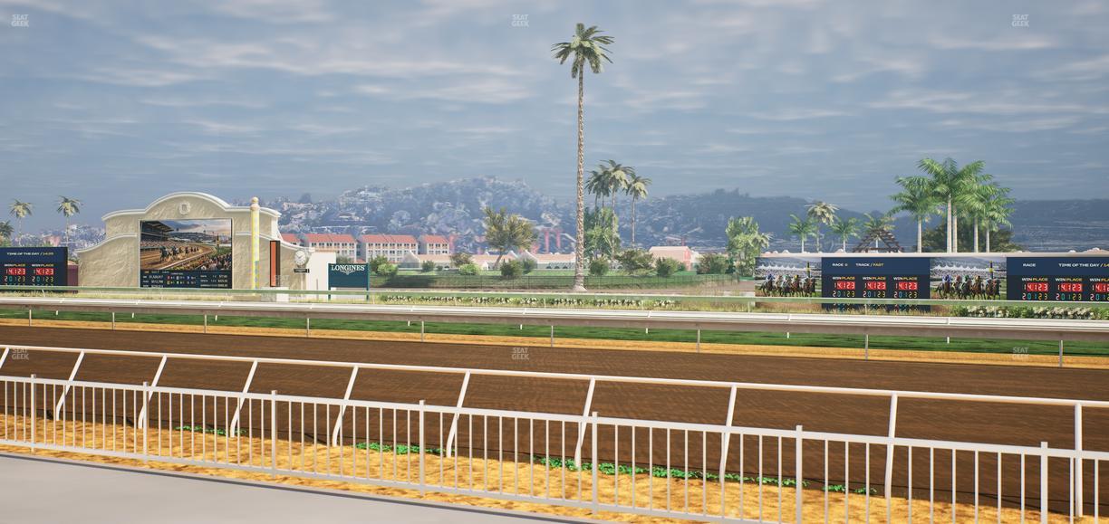 Del Mar Thoroughbred Club - Section Clubhouse Terrace Lvl 2 Tbl 111 Seat View
