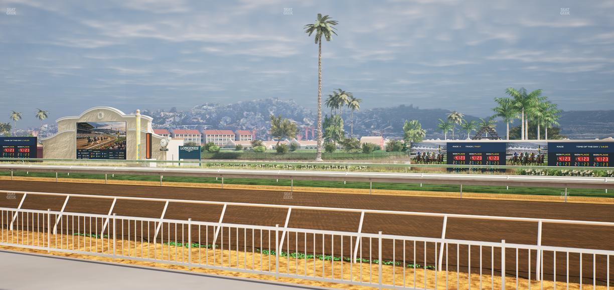 Del Mar Thoroughbred Club - Section Clubhouse Terrace Lvl 2 Tbl 112 Seat View