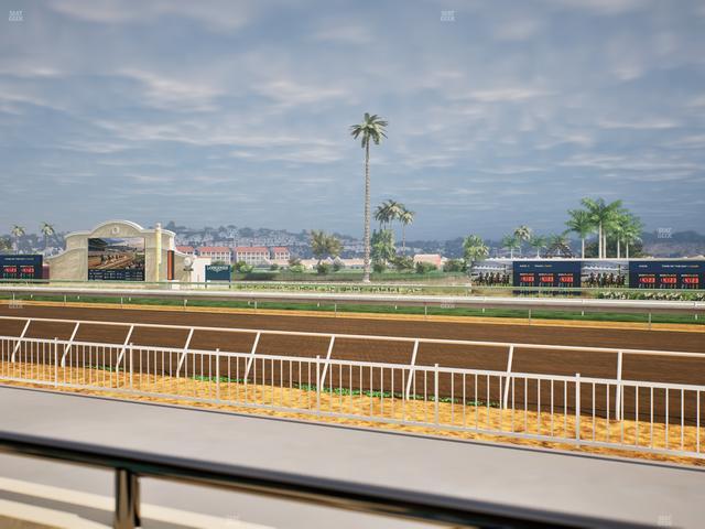 Del Mar Thoroughbred Club - Section Clubhouse Terrace Lvl 2 Tbl 112 Seat View
