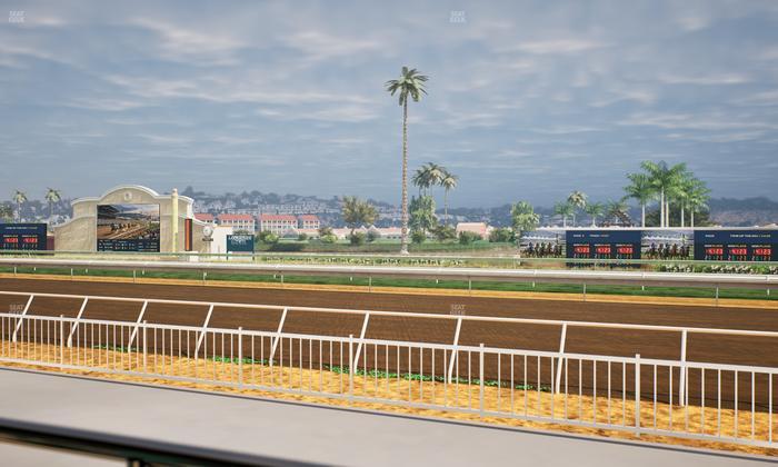 Del Mar Thoroughbred Club - Section Clubhouse Terrace Lvl 2 Tbl 112 Seat View