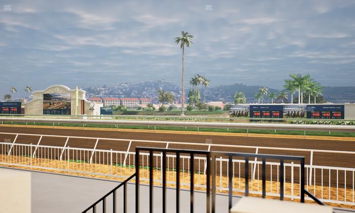 Del Mar Thoroughbred Club - Section Clubhouse Terrace Lvl 2 Tbl 113 Seat View