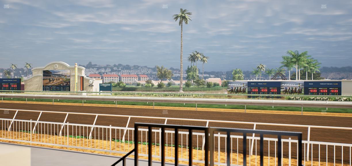 Del Mar Thoroughbred Club - Section Clubhouse Terrace Lvl 2 Tbl 113 Seat View