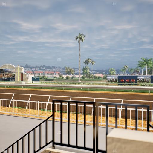 Del Mar Thoroughbred Club - Section Clubhouse Terrace Lvl 2 Tbl 113 Seat View