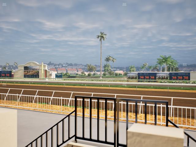 Del Mar Thoroughbred Club - Section Clubhouse Terrace Lvl 2 Tbl 113 Seat View