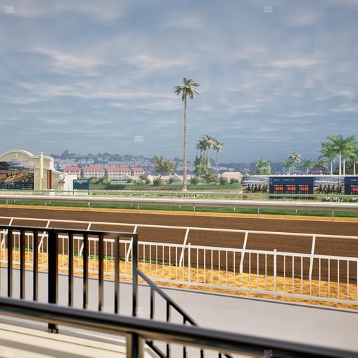 Del Mar Thoroughbred Club - Section Clubhouse Terrace Lvl 2 Tbl 114 Seat View