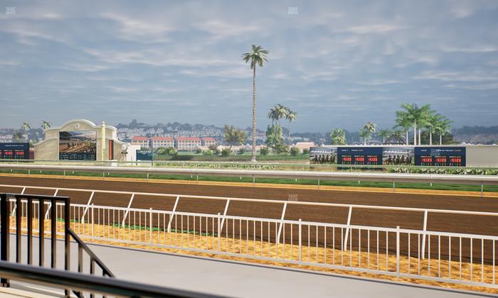 Del Mar Thoroughbred Club - Section Clubhouse Terrace Lvl 2 Tbl 115 Seat View