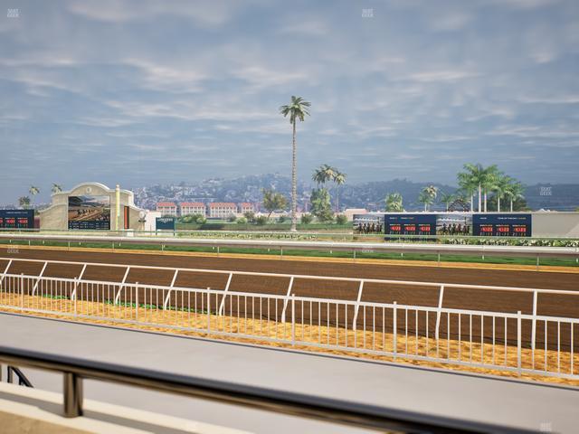 Del Mar Thoroughbred Club - Section Clubhouse Terrace Lvl 2 Tbl 116 Seat View
