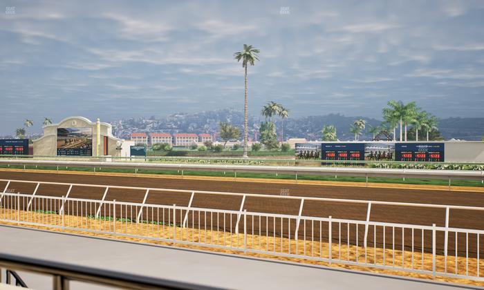 Del Mar Thoroughbred Club - Section Clubhouse Terrace Lvl 2 Tbl 116 Seat View