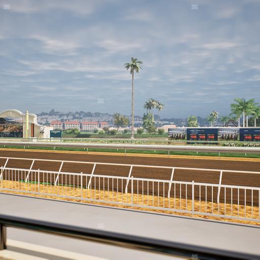 Del Mar Thoroughbred Club - Section Clubhouse Terrace Lvl 2 Tbl 116 Seat View