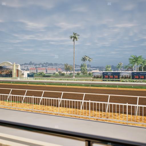 Del Mar Thoroughbred Club - Section Clubhouse Terrace Lvl 2 Tbl 117 Seat View