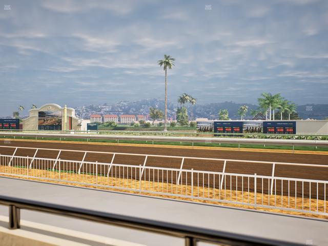 Del Mar Thoroughbred Club - Section Clubhouse Terrace Lvl 2 Tbl 117 Seat View