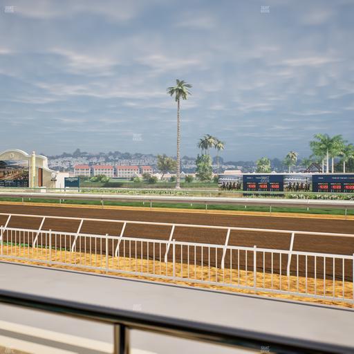 Del Mar Thoroughbred Club - Section Clubhouse Terrace Lvl 2 Tbl 118 Seat View