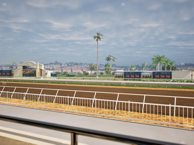 Del Mar Thoroughbred Club - Section Clubhouse Terrace Lvl 2 Tbl 118 Seat View