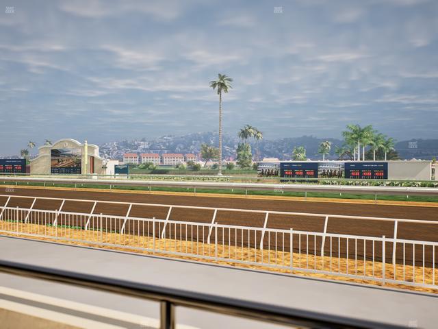 Del Mar Thoroughbred Club - Section Clubhouse Terrace Lvl 2 Tbl 118 Seat View