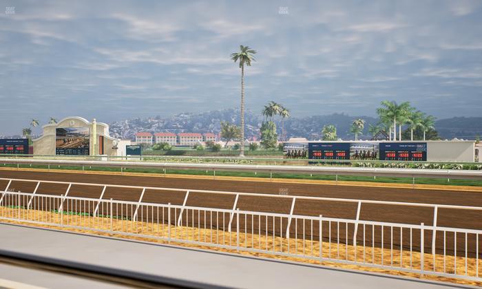 Del Mar Thoroughbred Club - Section Clubhouse Terrace Lvl 2 Tbl 118 Seat View