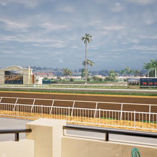 Del Mar Thoroughbred Club - Section Clubhouse Terrace Lvl 2 Tbl 127 Seat View