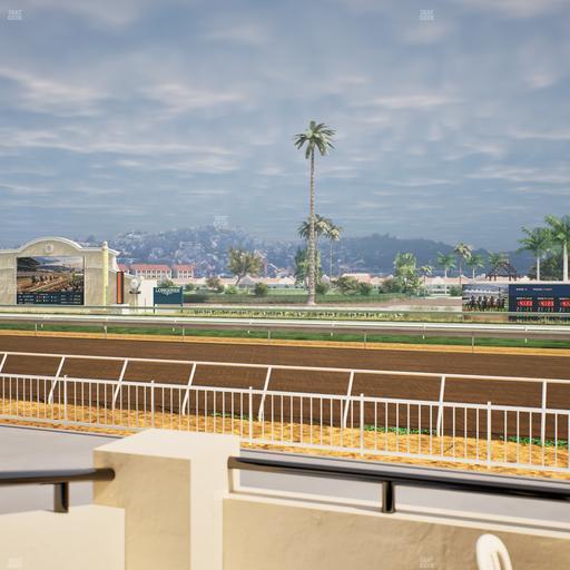 Del Mar Thoroughbred Club - Section Clubhouse Terrace Lvl 2 Tbl 127 Seat View