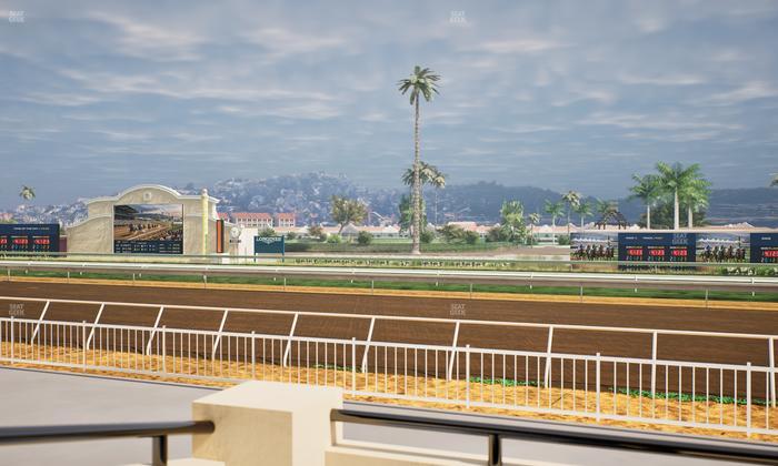 Del Mar Thoroughbred Club - Section Clubhouse Terrace Lvl 2 Tbl 127 Seat View