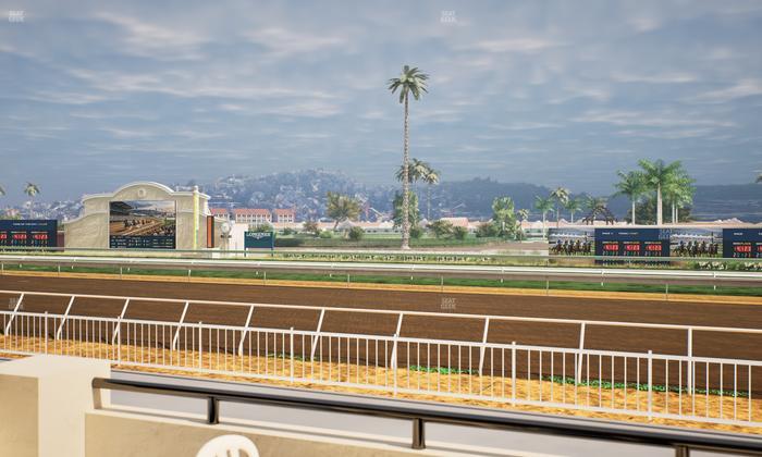 Del Mar Thoroughbred Club - Section Clubhouse Terrace Lvl 2 Tbl 128 Seat View