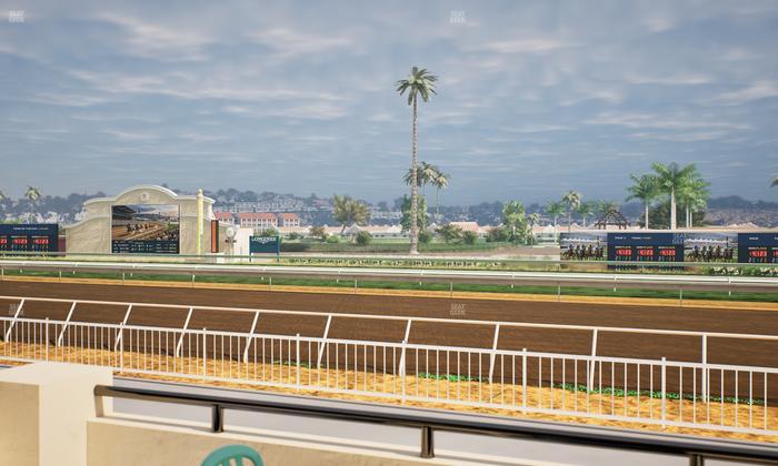 Del Mar Thoroughbred Club - Section Clubhouse Terrace Lvl 2 Tbl 128 Seat View