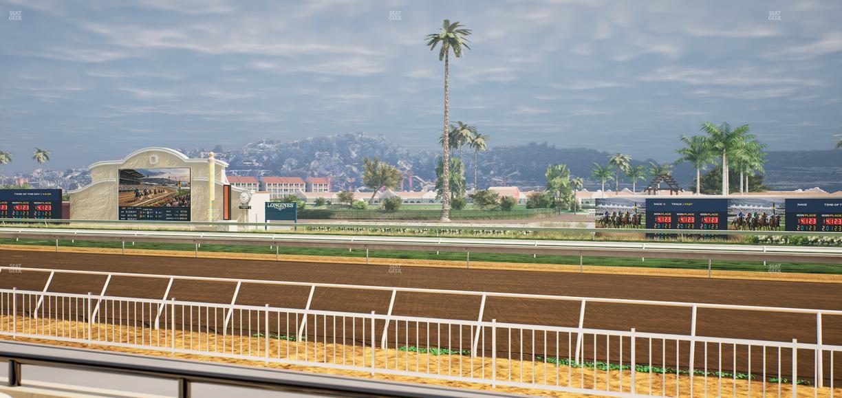 Del Mar Thoroughbred Club - Section Clubhouse Terrace Lvl 2 Tbl 129 Seat View