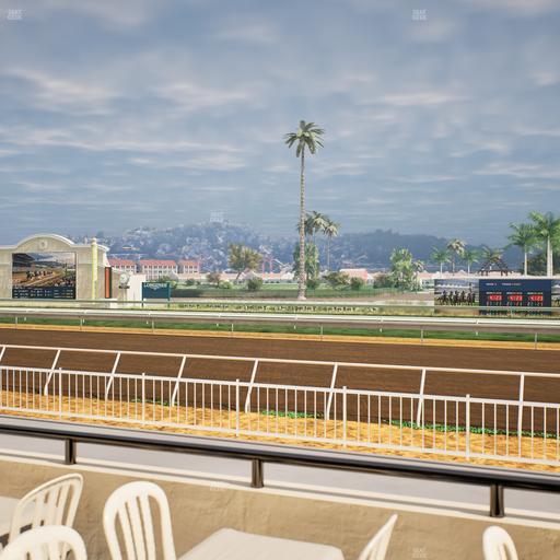 Del Mar Thoroughbred Club - Section Clubhouse Terrace Lvl 2 Tbl 129 Seat View