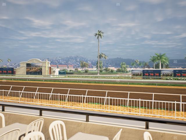 Del Mar Thoroughbred Club - Section Clubhouse Terrace Lvl 2 Tbl 129 Seat View